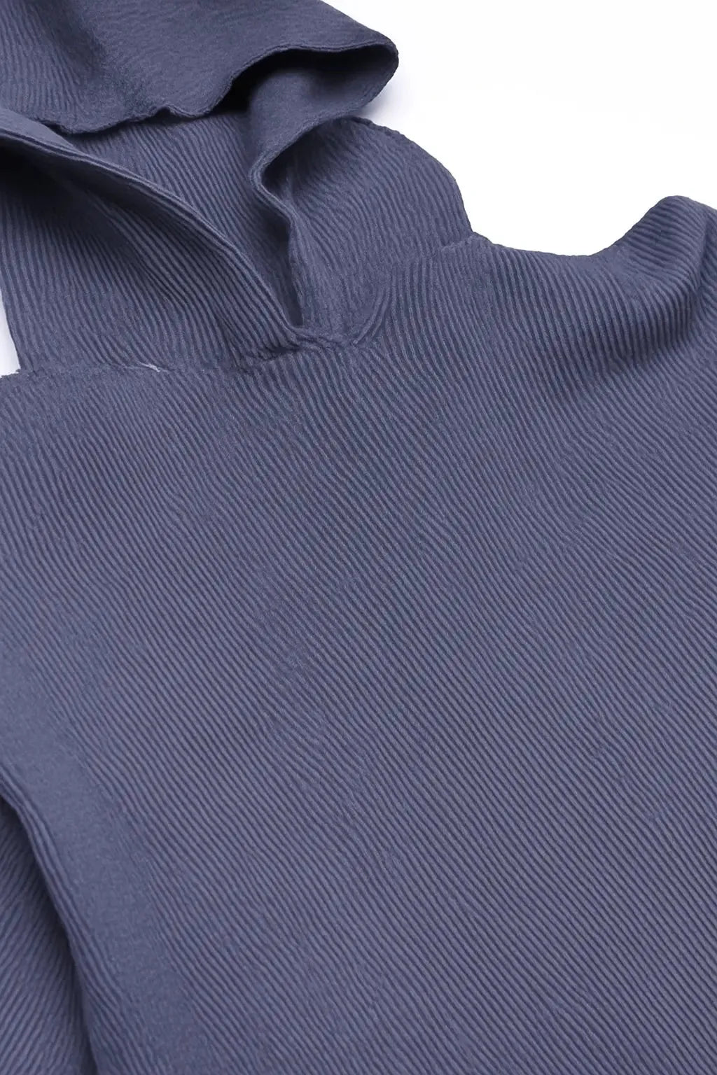 Nardo Grey Knitted Hoodie