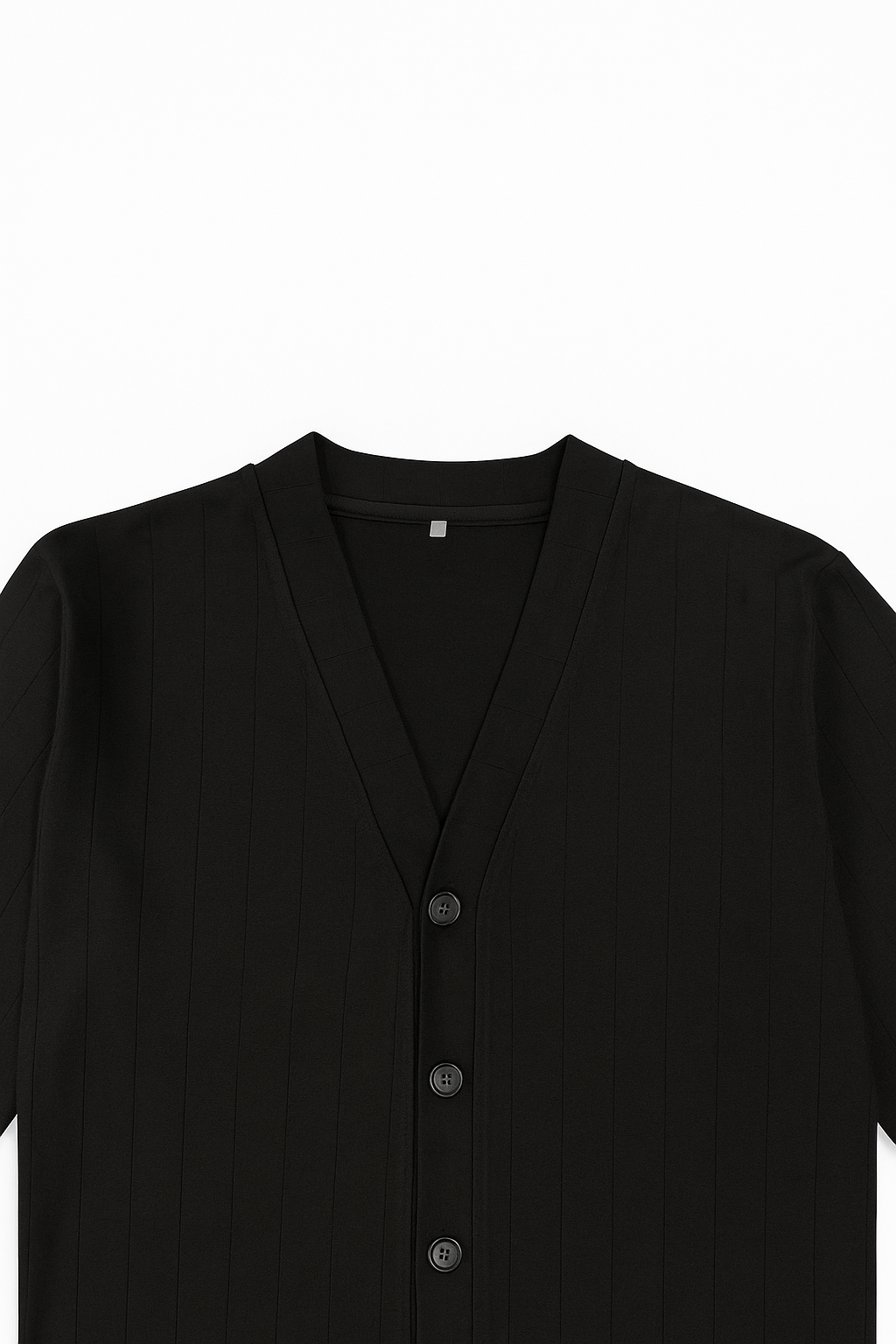 Black Cardigan Sweater