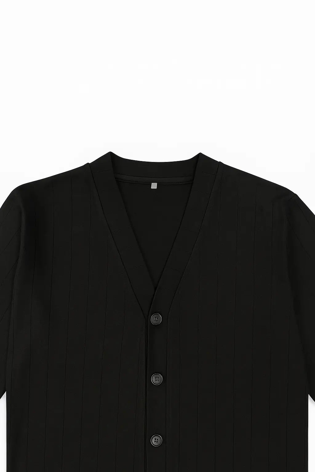 Black Cardigan Sweater