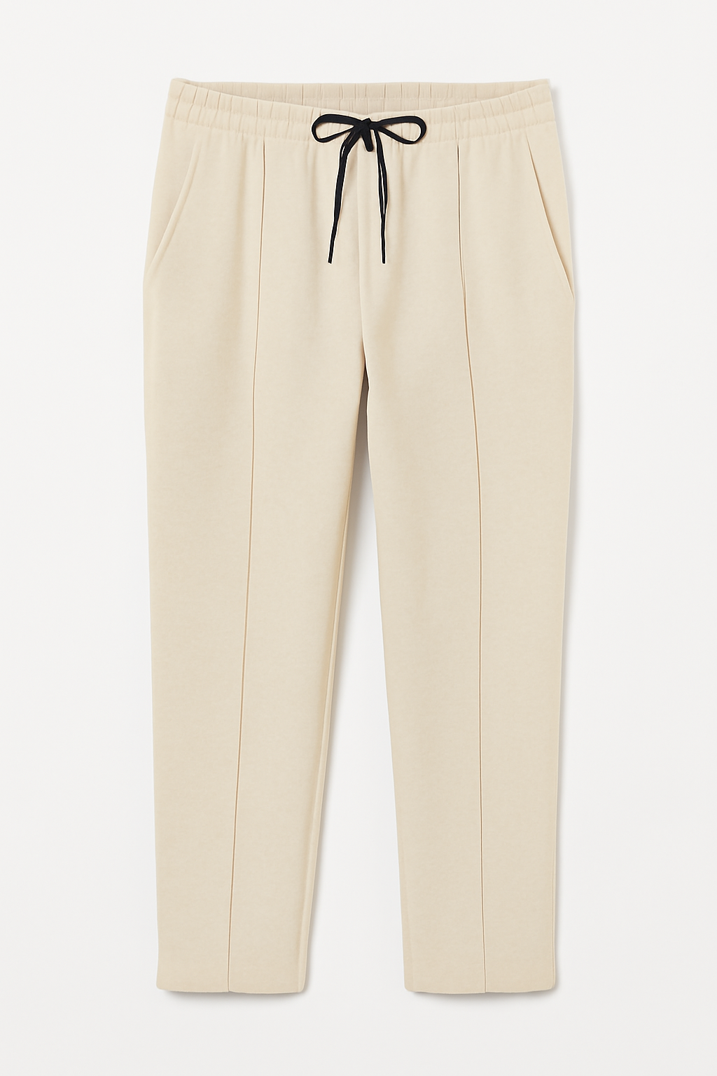 Beige Loose Fit Trouser