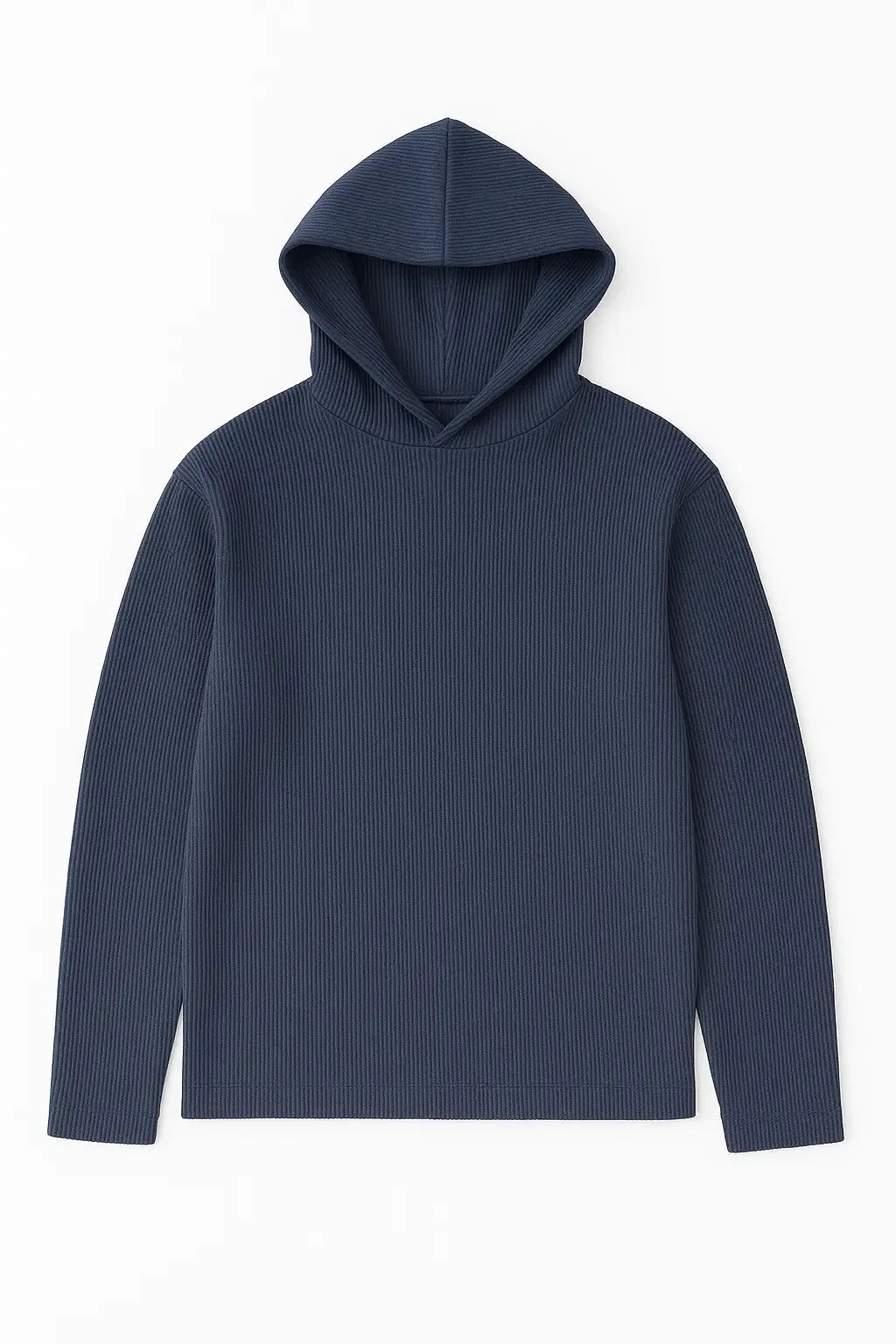 Nardo Grey Knitted Hoodie
