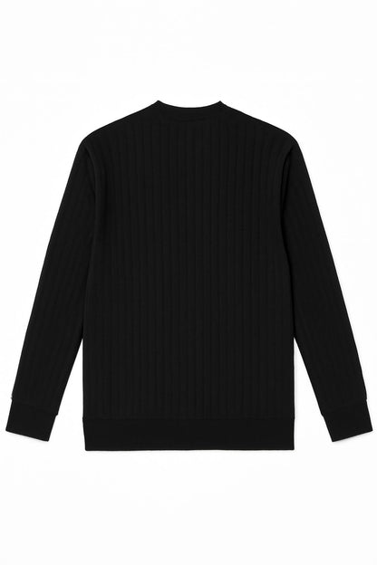 Black Cardigan Sweater